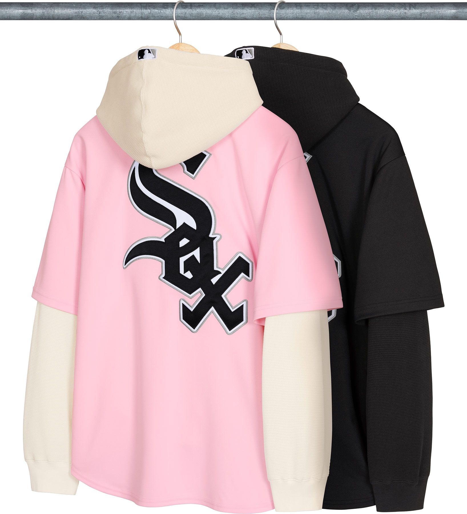 Supreme®/Chicago White Sox™ Hooded Baseball Jersey view 4